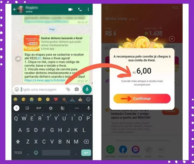 Tutorial para aprender como ganhar dinheiro com o aplicativo Kwai